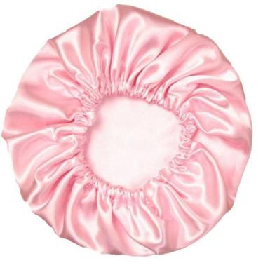 Imagem de Touca de Cetim Anti Frizz Toca para Dormir Cabelo Alinhado - e-fcs sto