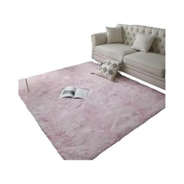 Imagem de Tapete Grande De Pelúcia Macio, Tapete De Veludo Antiderrapante Para D