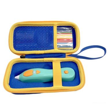 Imagem de Tangxi Estojo de Armazenamento Compatível Com Caneta 3D 3 Doodler Start+ Essentials, Proteção Total e Ajuste Perfeito para Pacote de Recarga de Filamento de Caneta de Impressão 3D e