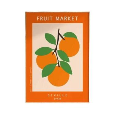 Imagem de Pintura Em Tela De Desenho Animado De Suco De Frutas, Sangria, Negroni