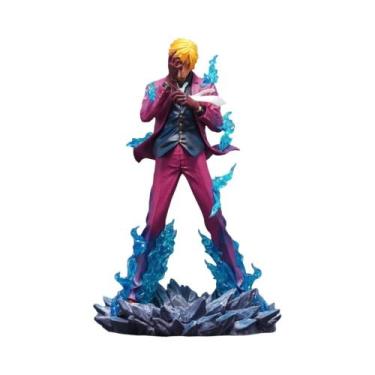 Imagem de Figura De Ação Anime One Piece Sanji De 25cm, Estátua De PVC, Modelo D