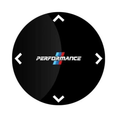 Imagem de Adesivo Interno Para Botão Multimídia BMW X1 X2 X3 X4 X5 X6 X7 G20 G30