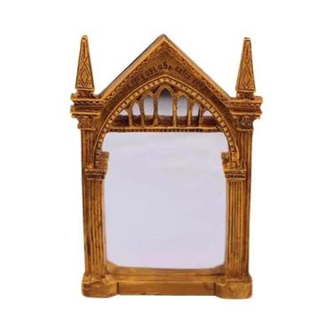 Imagem de Espelho Mágico De Erised 10x6,5cm Para Decoração De Estante, Objetos M