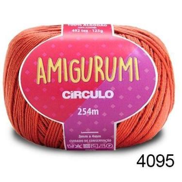 Imagem de LINHA AMIGURUMI 125G COR 4095 RUM VINHO - Fio de Crochê - Círculo