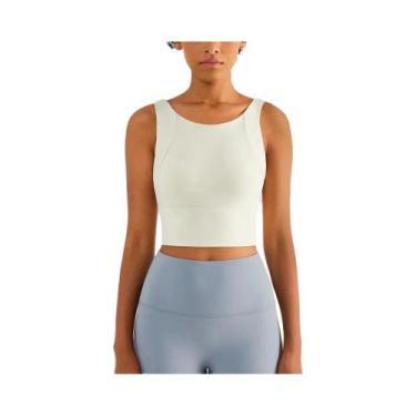 Imagem de Sutiã Esportivo Sexy Para Mulheres, Top De Yoga Com Elástico, Roupa De