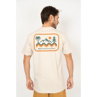 Imagem de Camiseta Billabong B471A1152 Range II - Areia-Masculino
