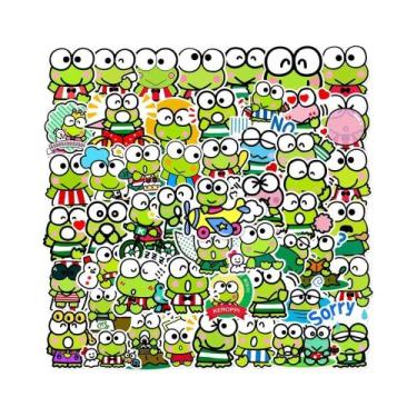 Imagem de Adesivos De Anime Sanrio KEROKERO KEROPPI Fofos, 10, 30 Ou 50 Peças, D