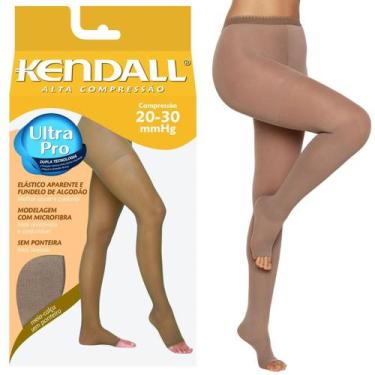 Imagem de Meia Calça Kendall Alta Compressão 20~30mmHg Mel Alívio e Varizes, MEL