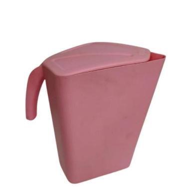 Imagem de Jarra Plástica Para Águas e Sucos Com Tampa 2 Litros - AZZU, Rosa
