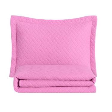 Imagem de Colcha Cobre Leito Jogo Roupa Cama Solteiro 2 Pçs Matelado Elastico Fr