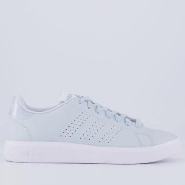 Imagem de Tênis Adidas Advantage Base 2.0 Off Azul Feminino, 37