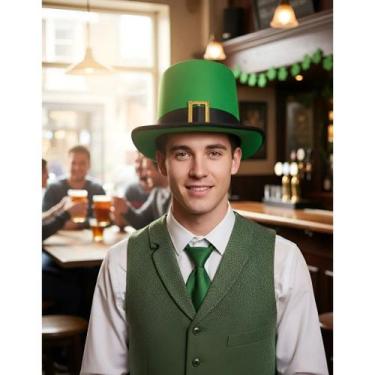 Imagem de Chapéu Cartola Saint Patrick's Day Irish Leprechaun - NoBrand