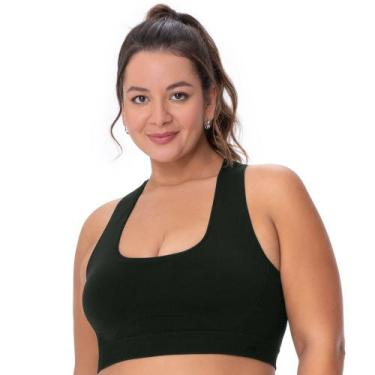 Imagem de Top Fitness Plus Nadador Jacquard Preto - Zee Rucci, G1