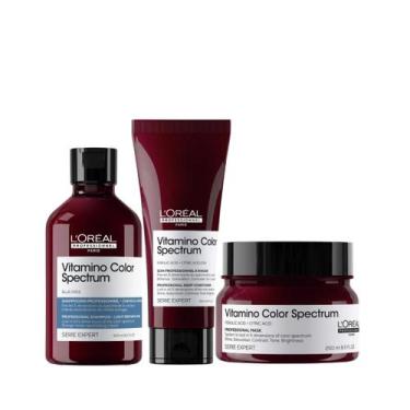 Imagem de Loreal Vitamino Color Spectrum Sh Blue 300ml + Cond 200ml + Masc 250ml