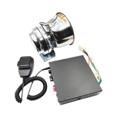 Imagem de Alarme Veicular 12V Para Caminhões De Bombeiros E Ambulâncias Com Sire