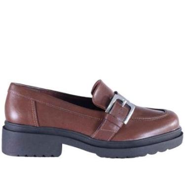 Imagem de Mocassim Via Marte Feminino 246-001 Dark Brown-Feminino
