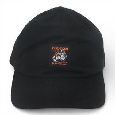 Imagem de Boné Volcom Dad Hat Workwear Welder - Preto (Importado)-Unissex