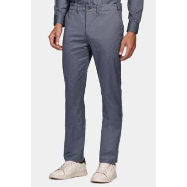 Imagem de Calça Aramis Chino Estilo Moovex Azul Alumínio-Masculino