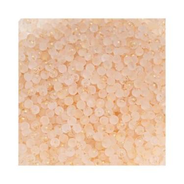 Imagem de Contas De Vidro Fosco Dourado Salpicado De 4mm, 100 Peças Para Joias A