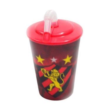 Imagem de Copo 3D Com Canudo 450Ml - Sport Club