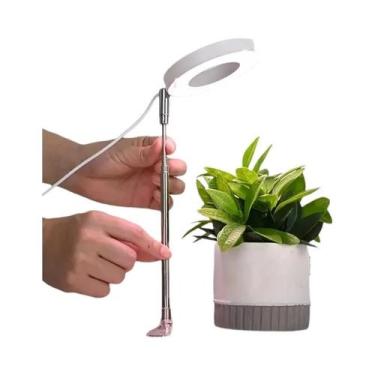 Imagem de Lâmpada De Mesa LED Ajustável De Espectro Completo Para Cultivo Com Te