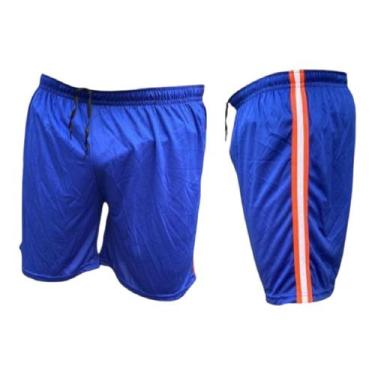 Imagem de Shorts masculino calção de futebol academia lazer 100 poliéster Onda D