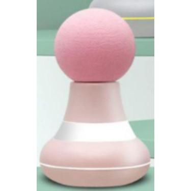 Imagem de Mini massageador elétrico usb recarregável - bazar do saara, ROSA