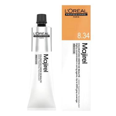 Imagem de Majirel Tintura 8.34 Louro Claro Dourado Cobre 60g Loreal - 1010-345