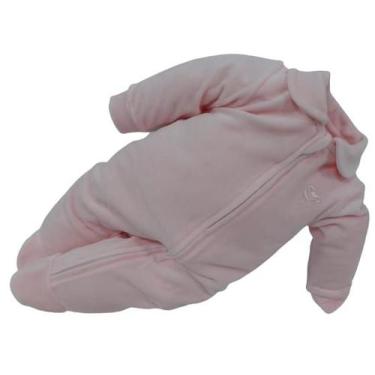 Imagem de Macacão Longo Plush Bebê Menina Letut Linha Paraiso Rf 11941 - Letut /