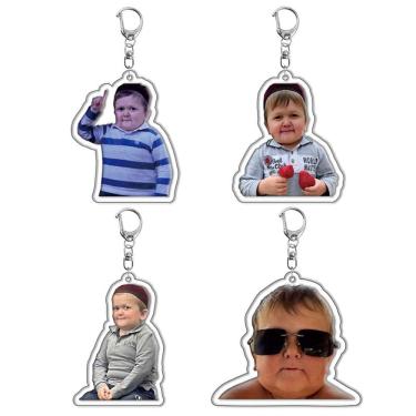 Imagem de Chaveiro de acrílico, foto personalizada, personagem fofo, chaveiro, presente