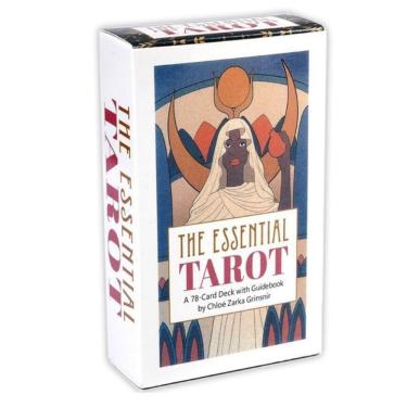 Imagem de Baralho de tarô The Essential 78, conjunto de cartas com guia multicolorido