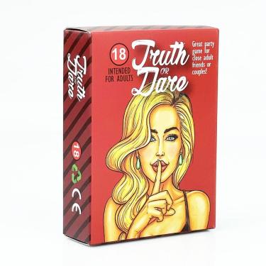 Imagem de Jogo de cartas Truth or Dare Adult Party para casais e amigos