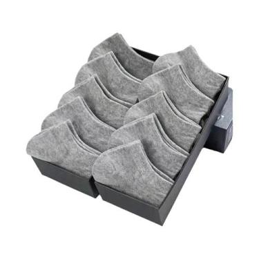 Imagem de Meias Masculinas Antipilling De Cano Curto 140 Pares Para Negócios E E