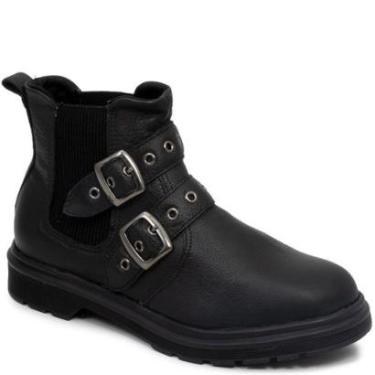 Imagem de Bota Chelsea Feminina Fivela Ilhós Via Uno 703028-Feminino