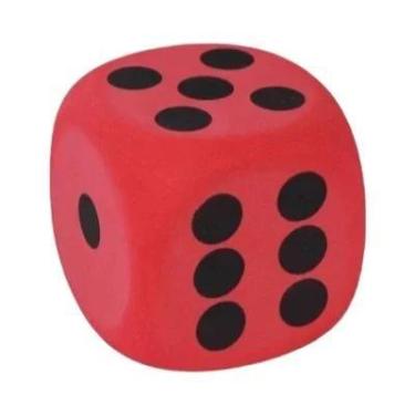 Imagem de Dado Grande De Espuma Macia Com Seis Lados, Jogo De Tabuleiro Premium,