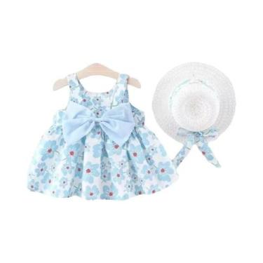 Imagem de Vestido Floral Para Festa Na Praia Para Meninas Com Laço, Roupa Infant
