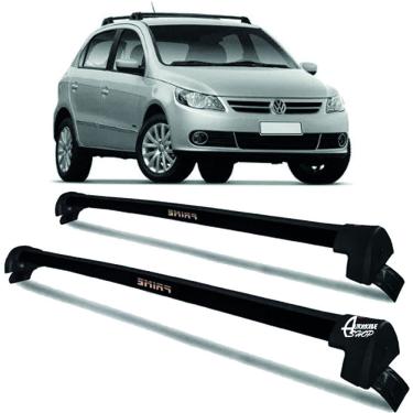 Imagem de Rack Teto Aluminio Prime VW Gol G5 2008 a 12 4pts PTO PR132