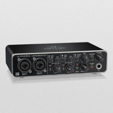 Imagem de Interface de áudio Behringer U-phoria UMC204HD