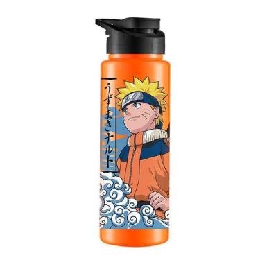 Imagem de Garrafa Squeeze Naruto Shippuden 750ml Academia Escola NARUTO:LARANJA 