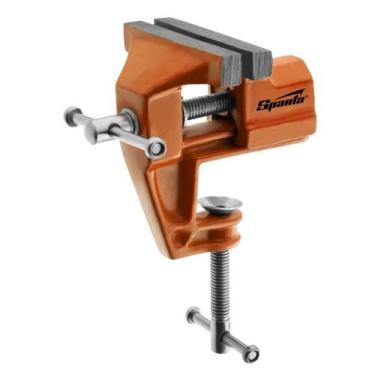 Imagem de Torno Morsa De Bancada 3 Polegadas 75mm Fixa Sparta