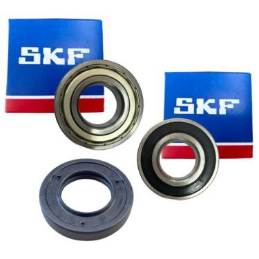 Imagem de Kit Rolamentos + Retentor Para Lava e Seca Electrolux LFE11