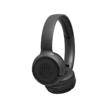 Imagem de Fone de Ouvido JBL Tune 500 Bluetooth Preto Pure Bass Sem fio Com Micr