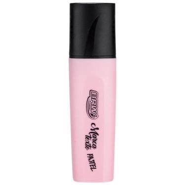 Imagem de Caneta Marca Texto Pastel  Cores Suaves Alta Qualidade - BRW -, Rosa P