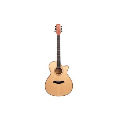 Imagem de Violão PHX J White AHGC100NS Cutway Eletroacústico Natural Satin