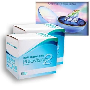 Imagem de Lente De Contato Bausch Lomb Purevision 2 - 02 Caixas - Bausch & Lomb