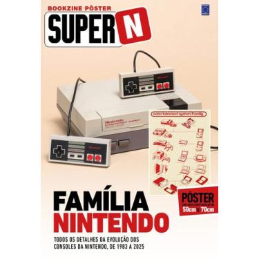 Imagem de Posterzine SupeN - Família Nintendo - Sem Dobras 50cm x 70cm - editora