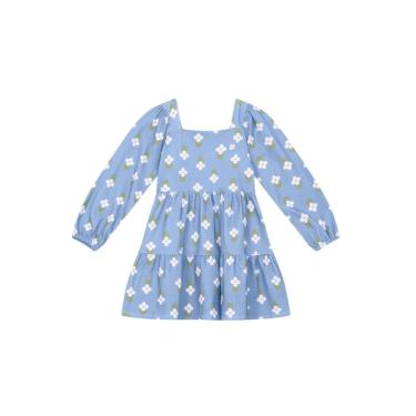 Imagem de Vestido infantil menina floral Mundi