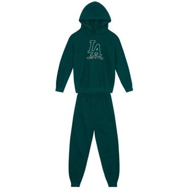 Imagem de Conjunto infantil menino em moletom com bordado Brandili