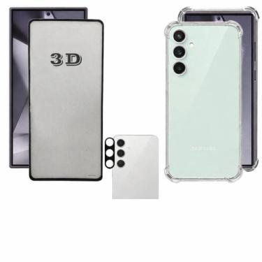 Imagem de Kit Capa + Película 3D de Vidro + Câmera para Samsung Galaxy S24 FE - 