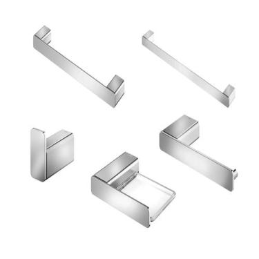 Imagem de Suporte de Canto Triangular Hotel Cromado Docol